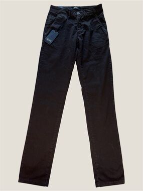 Liu Jo Uomo Brown Patterned Life Style Perfect Fitting Chino Trouser Pants